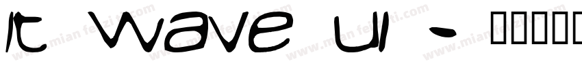 LT Wave UI字体转换